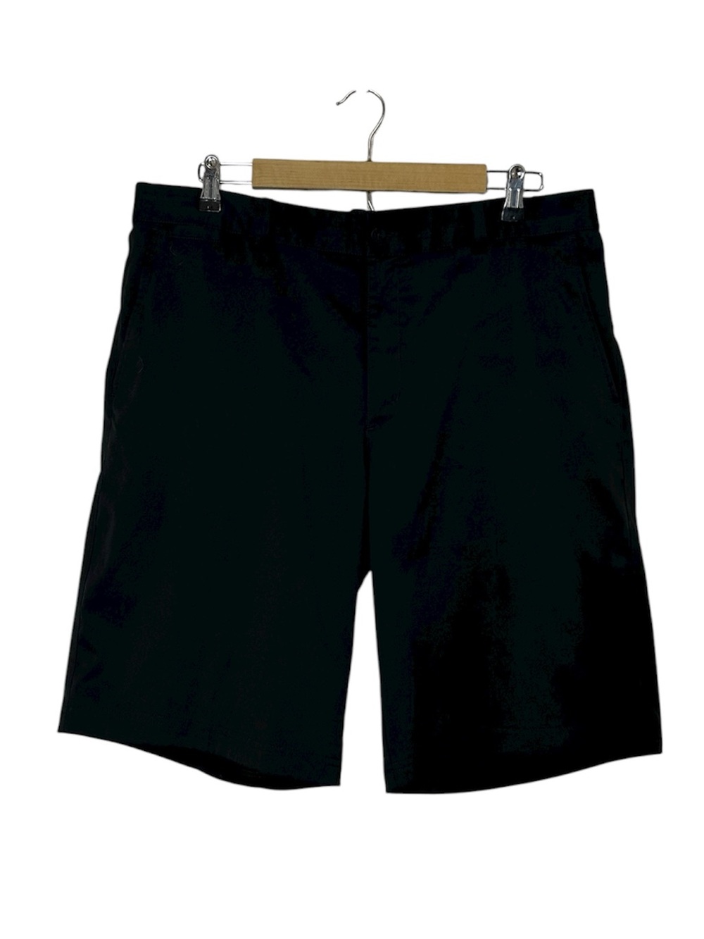 Nike Golf Dri Fit Standard Fit Men's‎ Black Flat Front Lightweight Shorts 36